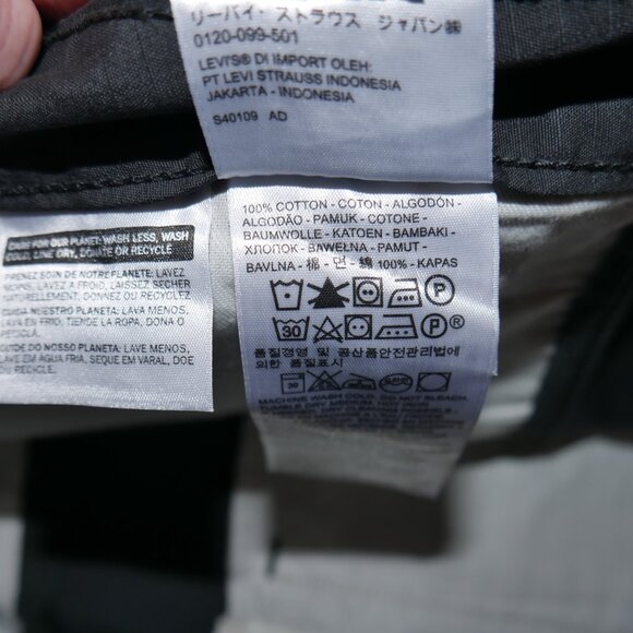 Levi's Carrier Cargo Shorts Men's Size 42 Loose Fit Ripstop Utility Gray NWT - Picture 8 of 10